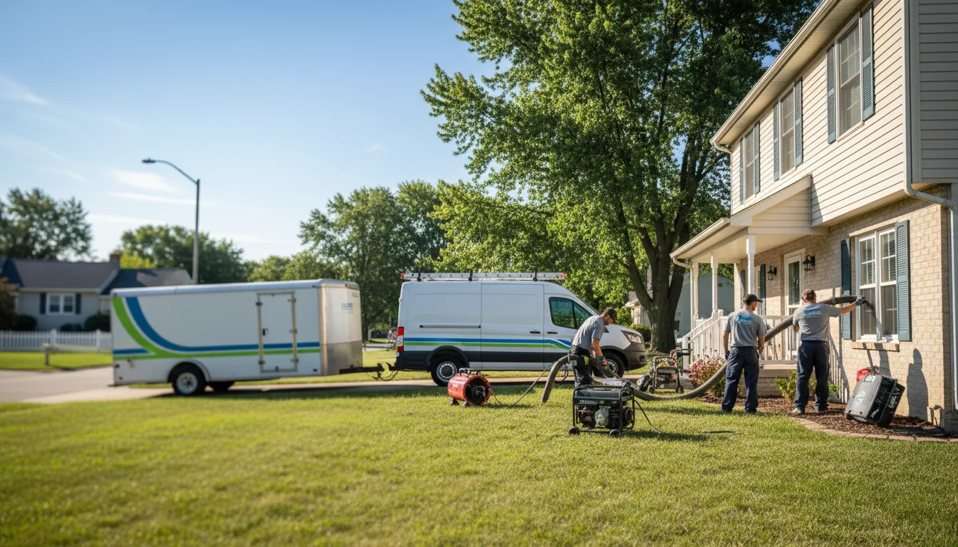 Flooded Basement Restoration And Cleanup With Repair in Medford, WI near me